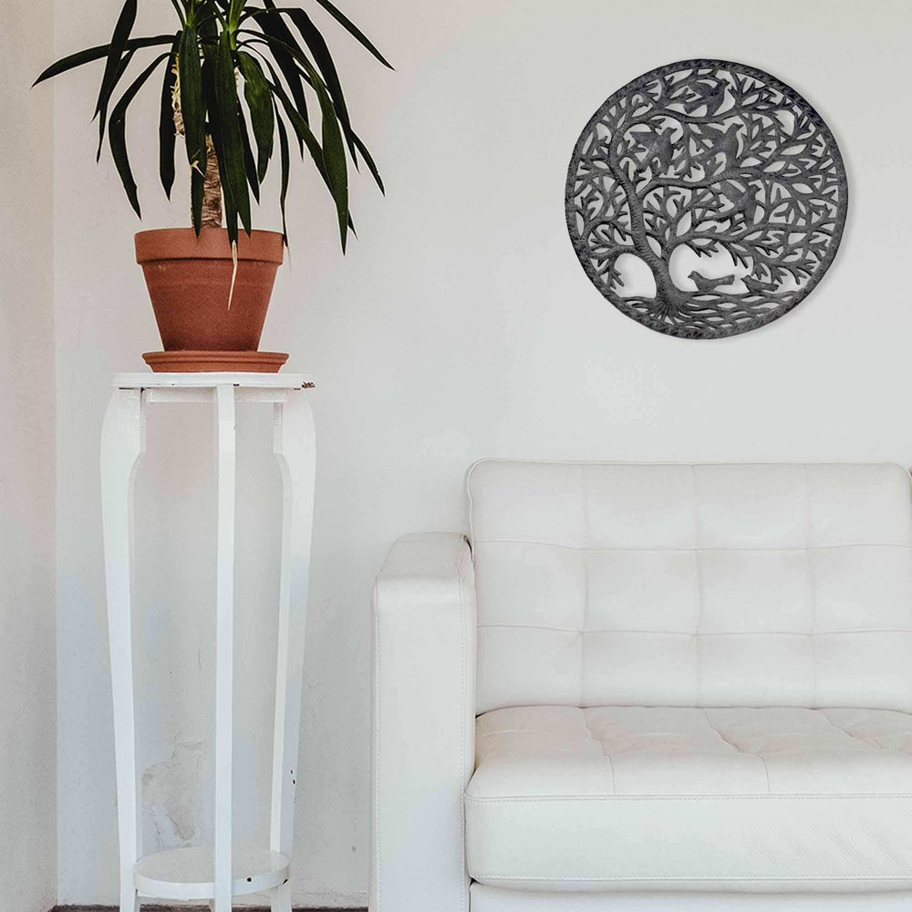 Stormy Tree of Life Wall Art - Croix des Bouquets - Croix des Bouquets - Flyclothing LLC