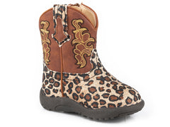 Roper Infant Girls Cognac Shaft With Western Stitch - Roper