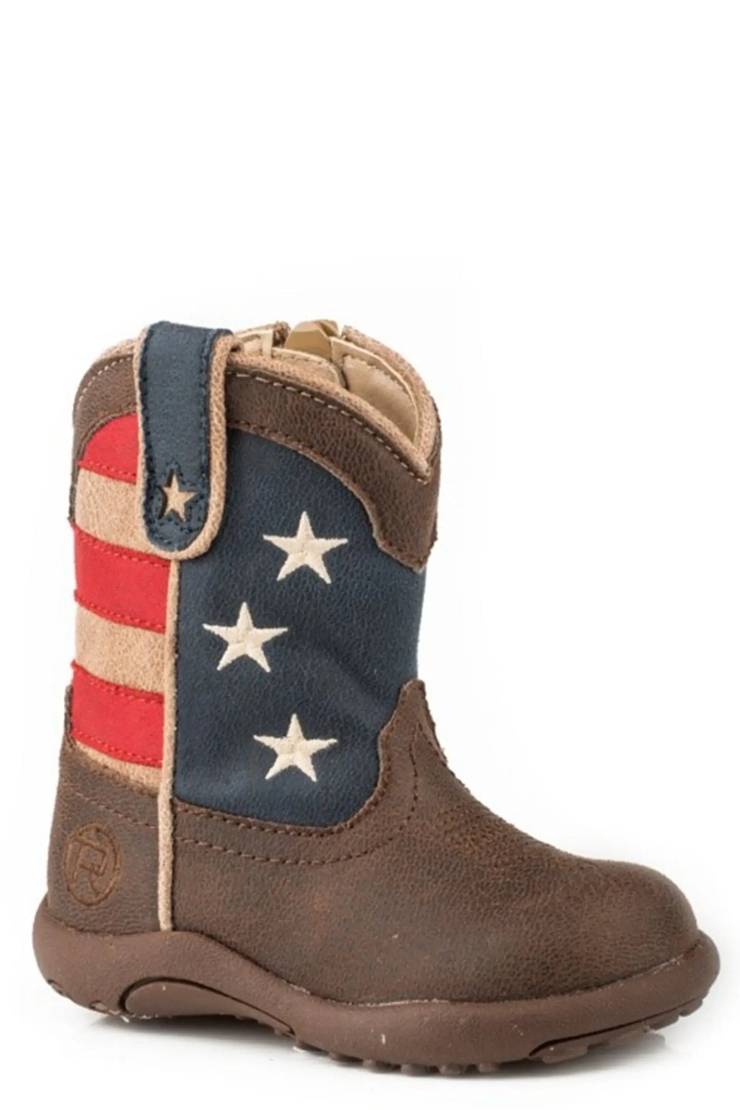 Roper Infant Boys Brown Vamp Cowbaby - Roper - Flyclothing LLC