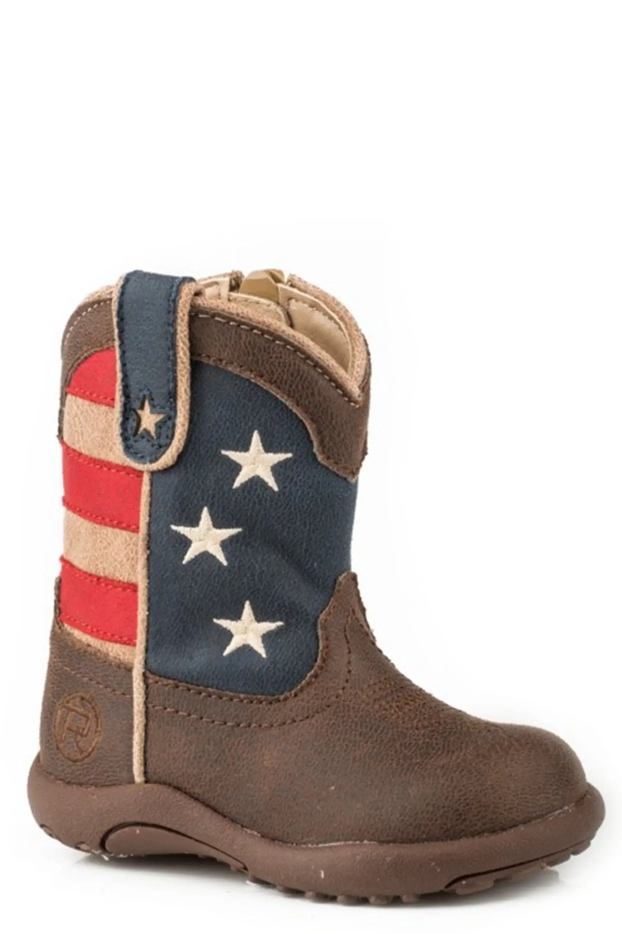 Roper Infant Boys Brown Vamp Cowbaby - Roper - Flyclothing LLC