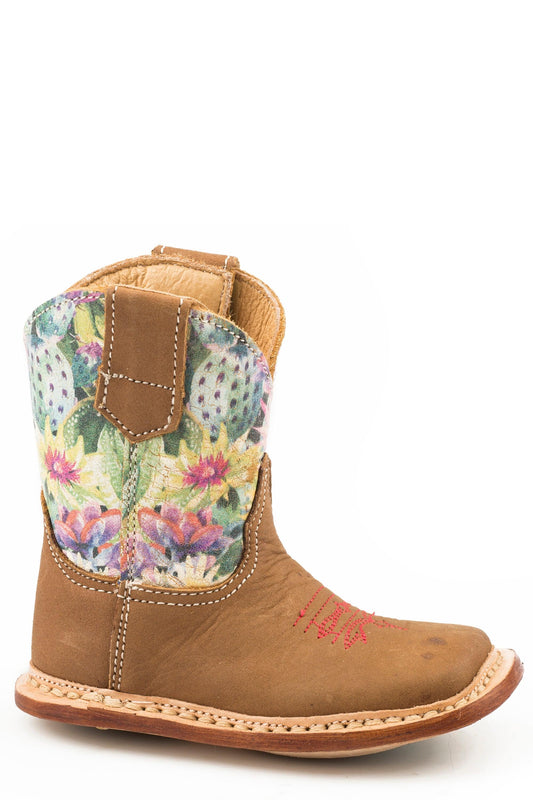 Roper Infant Girls Tan Nubuck Vamp - Roper