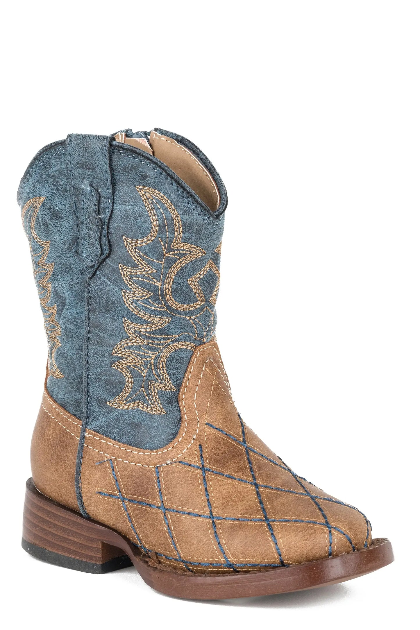 Roper Boys Toddler Tan And Navy - Roper - Flyclothing LLC