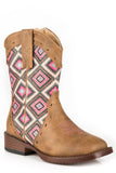 Roper Girls Toddler Triad Design Tan And Geometric - Roper