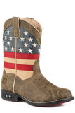 Roper Little Boys Light Up Boot - Roper