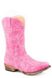 Roper Little Girls Western With All Over Embroidery - Roper