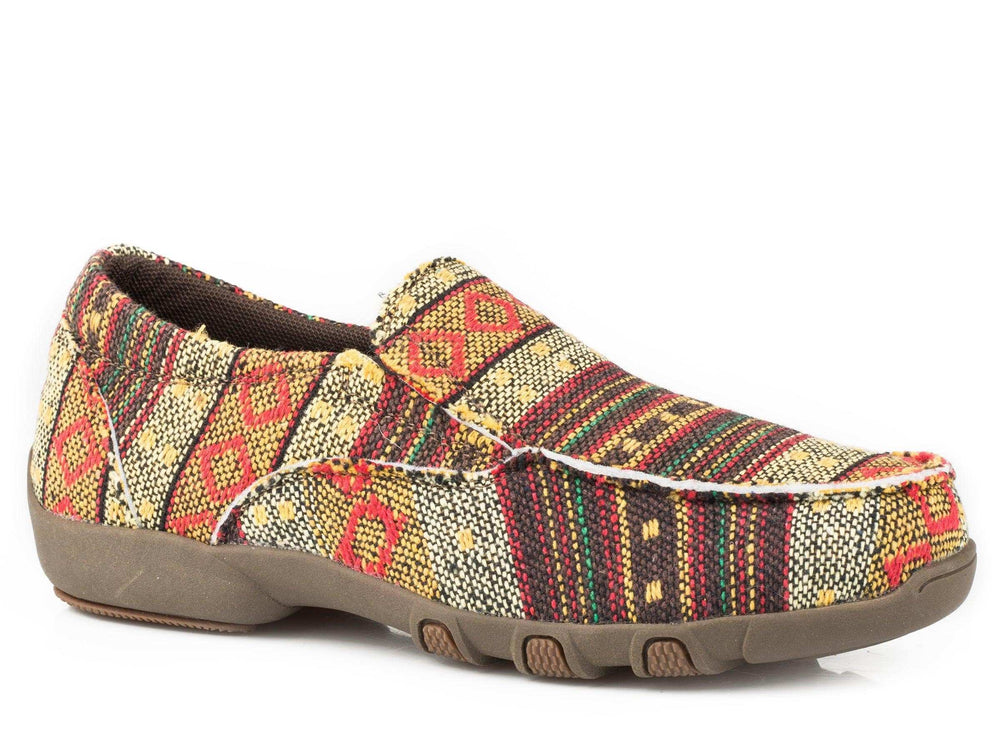 Roper Little Girls Golden Brown Multicolor Southwest - Roper - Flyclothing LLC