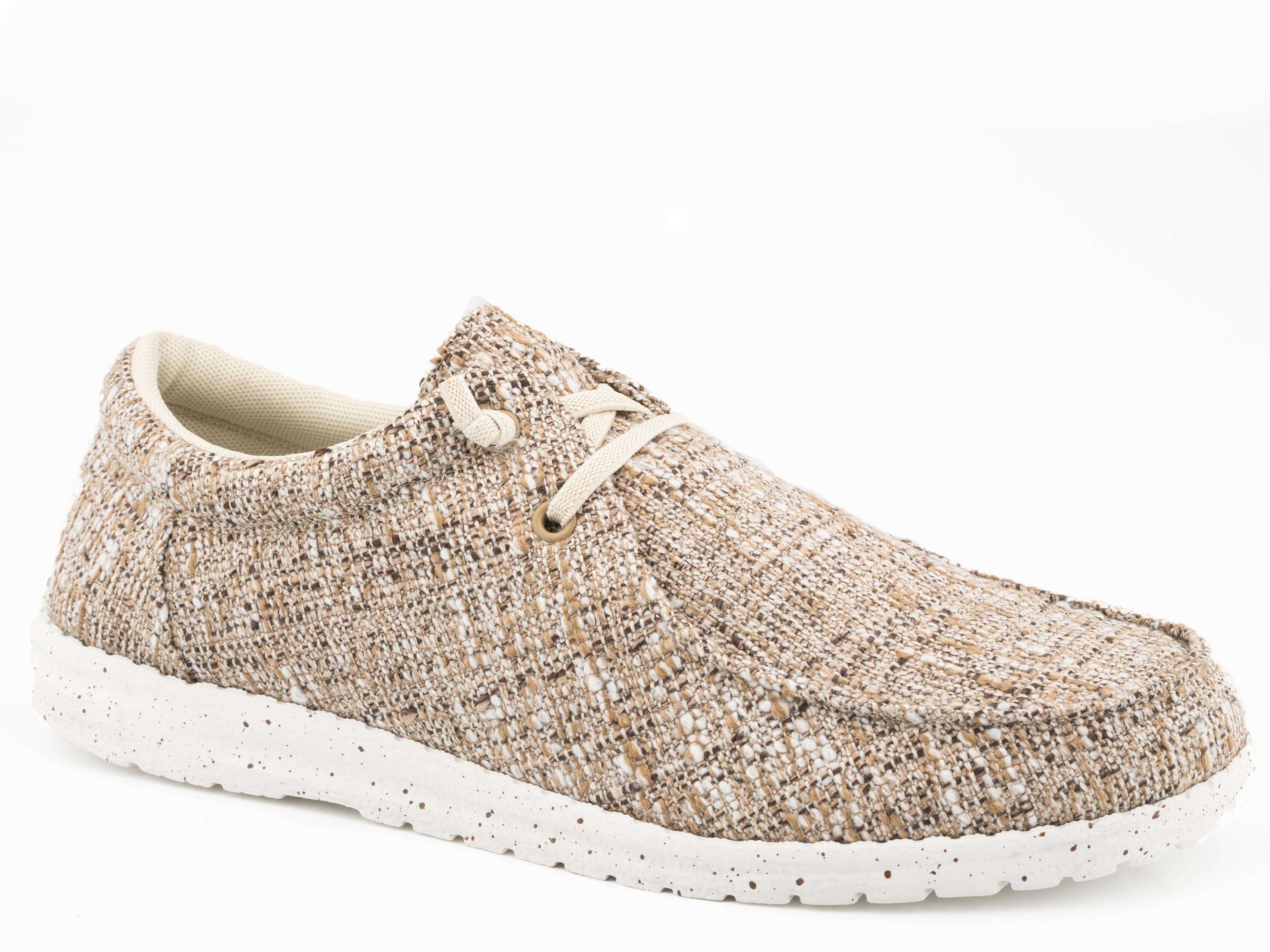 Roper Little Boys Tan Multi Fabric Upper - Roper