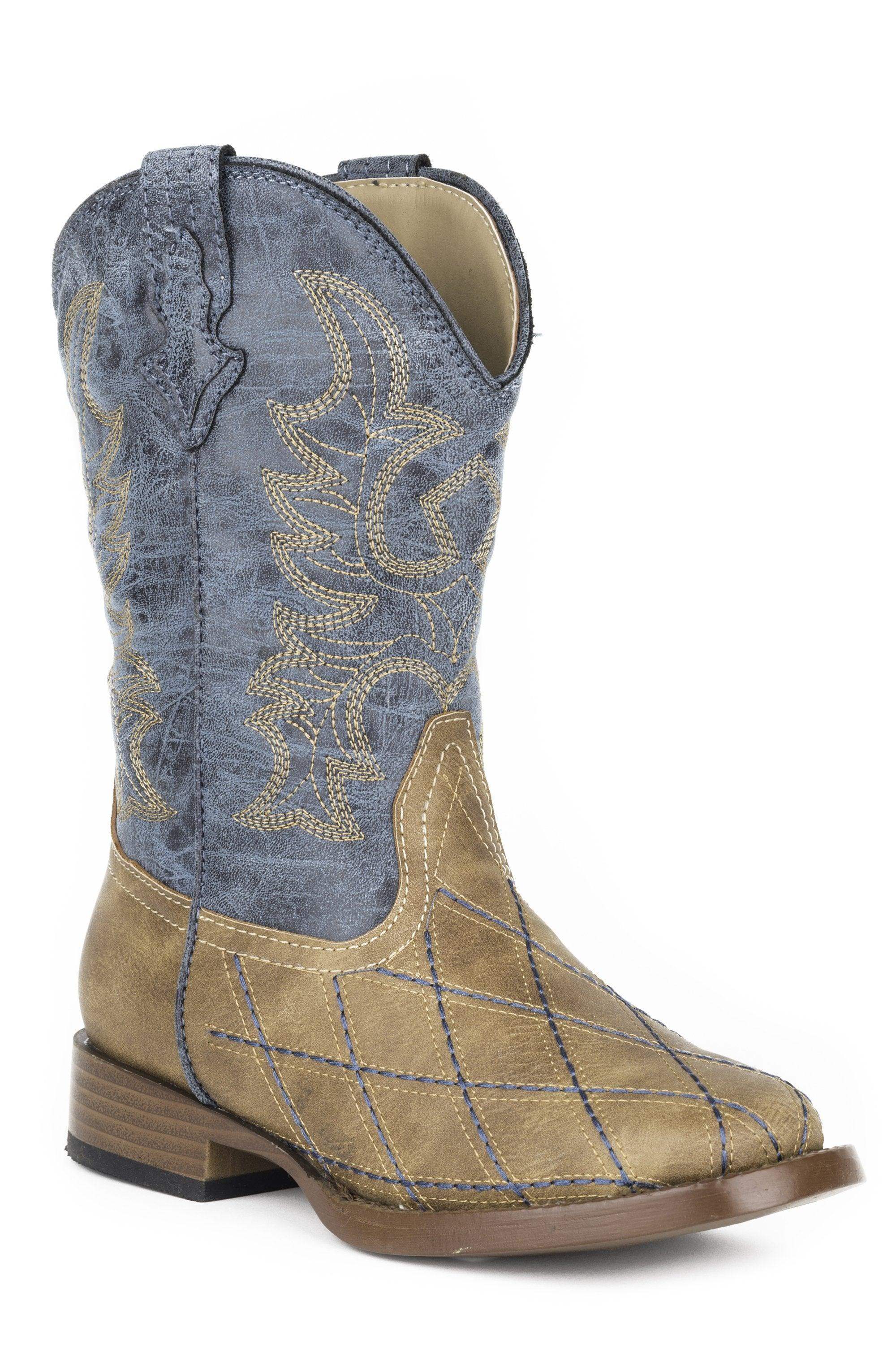 ROPER LITTLE ROPER BOYS TAN AND NAVY - Roper - Flyclothing LLC