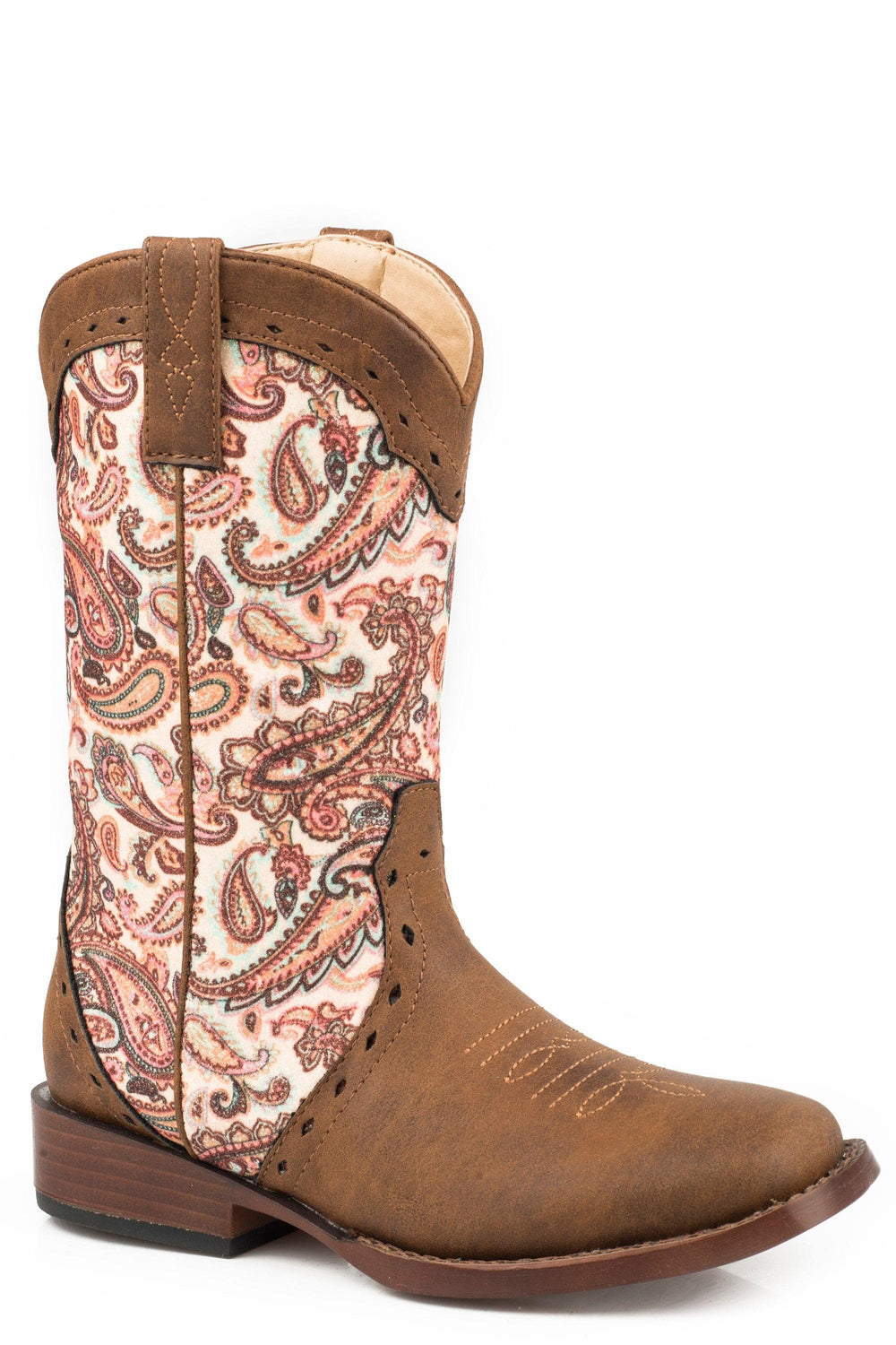 Roper Little Girls Triad Design With Paisley - Roper