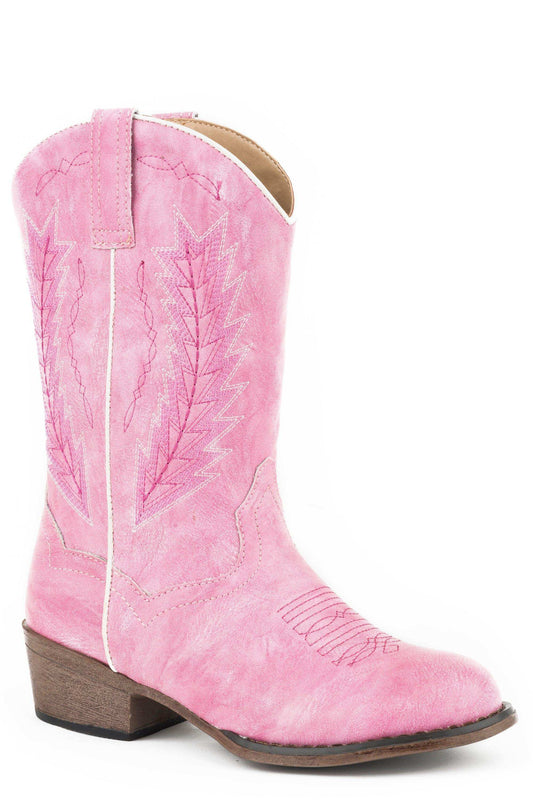 Roper Little Girls All Over Fuchsia Boot - Roper - Flyclothing LLC