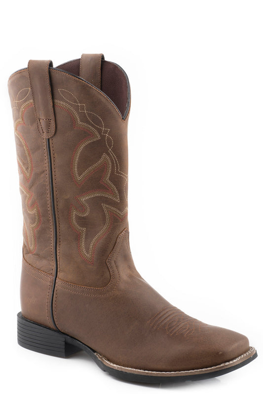 Roper Mens Vintage Tan Vamp And Shaft - Roper