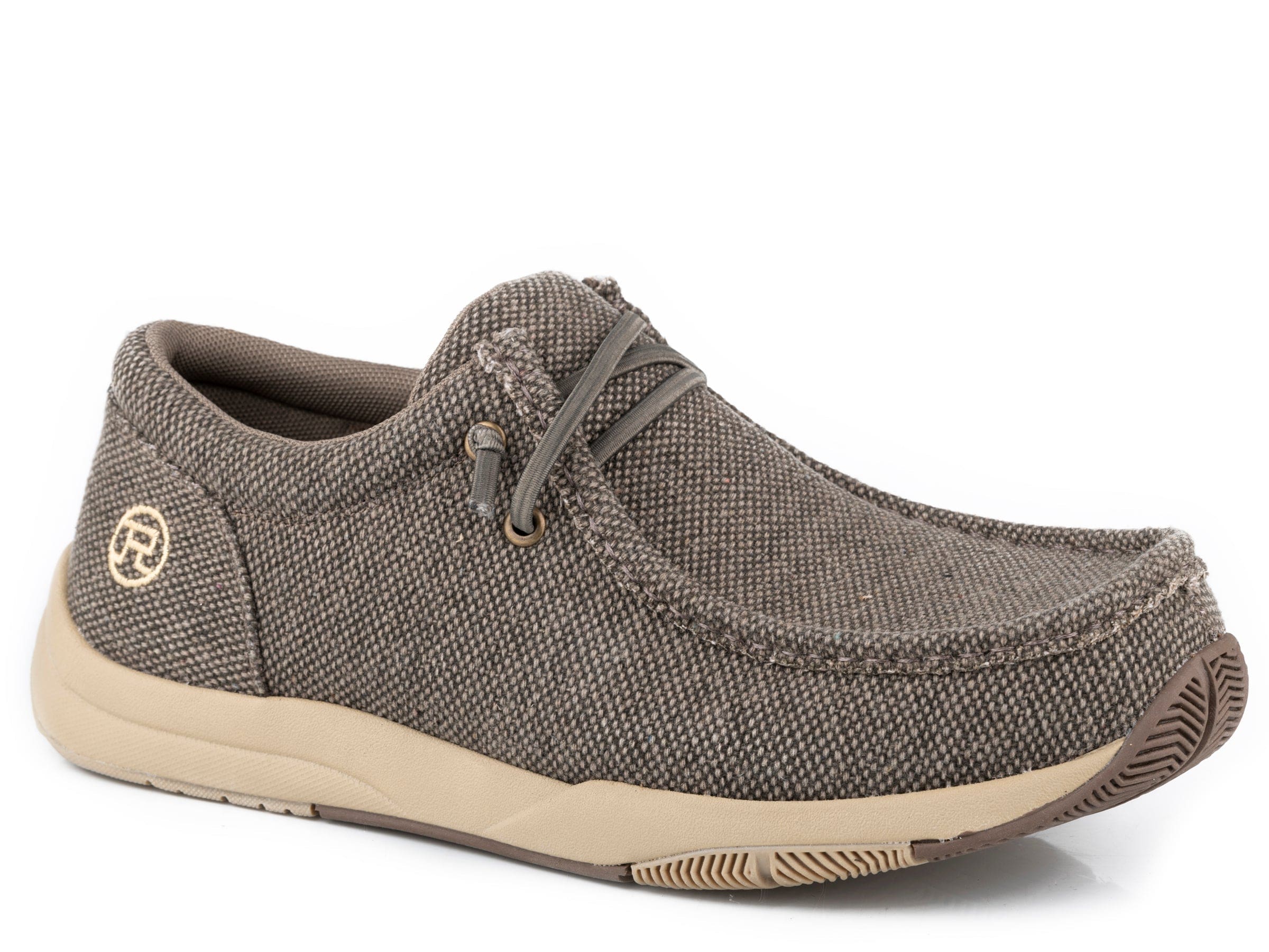 Roper Mens Brown Canvas Upper - Roper