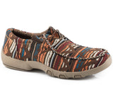 Roper Mens Multi Brown Aztec Canvas - Roper
