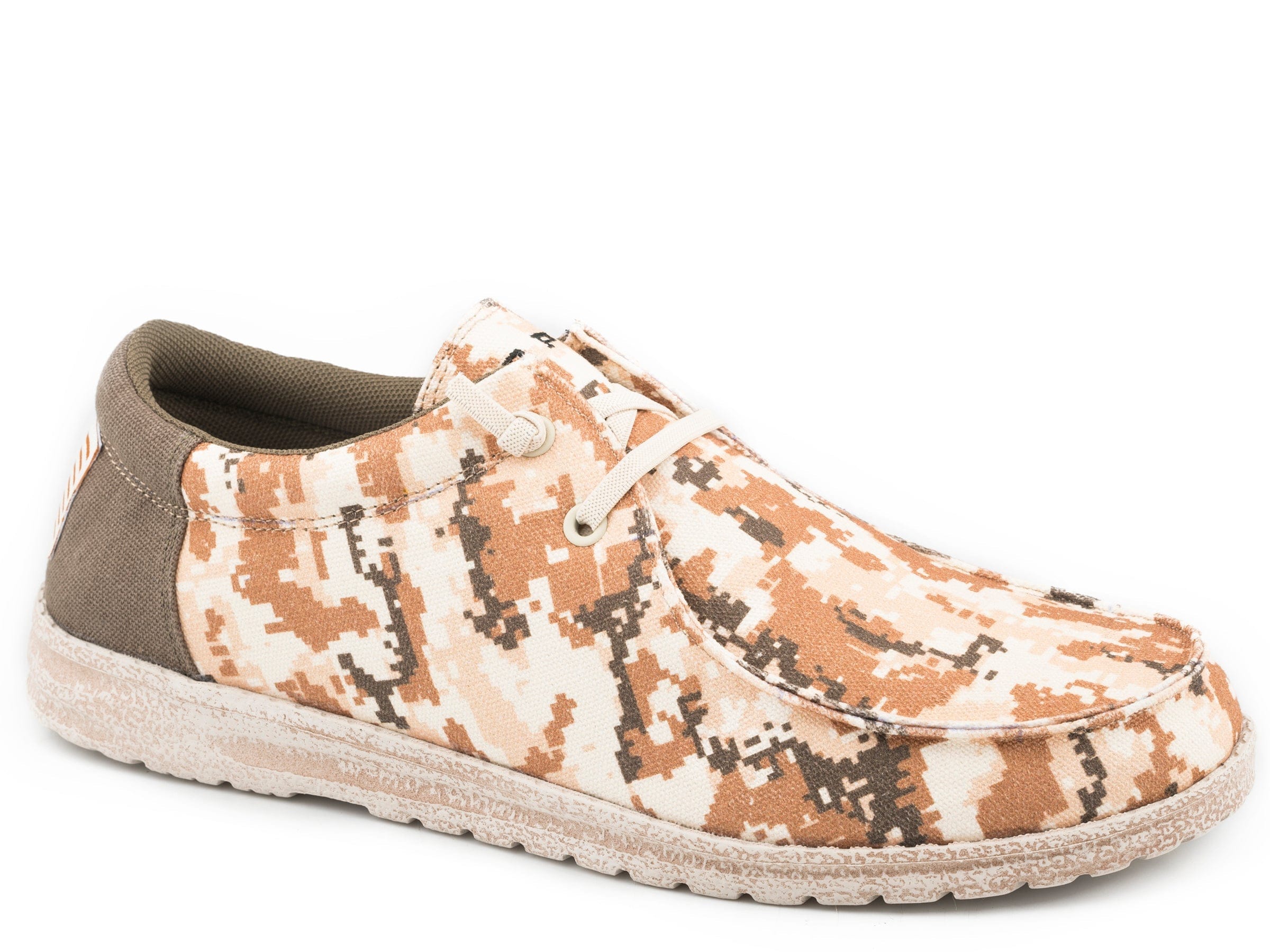 Roper Mens Tan Digital Camo Upper - Roper