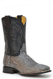 Roper Mens Vintage Grey Backcut Python Vamp Boot - Roper