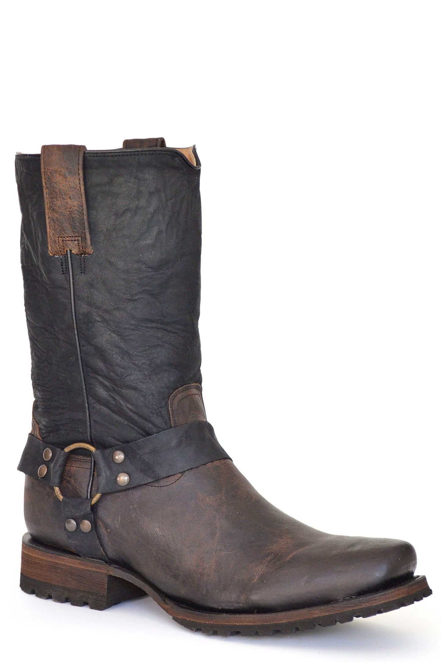 Roper Mens Waxy Brown Leather Vamp - Roper - Flyclothing LLC