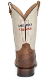 Roper Mens Vintage Brown Vamp Vintage White Shaft - Roper