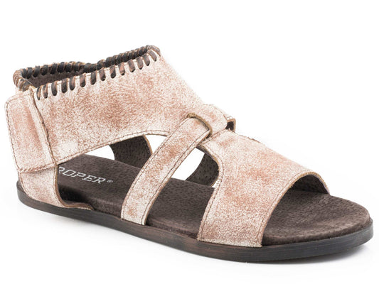 Roper Womens Vintage White Cow Suede Upper - Roper - Flyclothing LLC