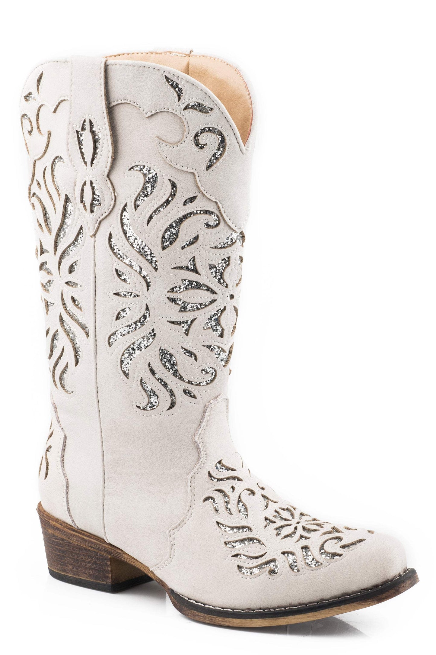Roper Womens Vintage White Faux Leather - Roper - Flyclothing LLC