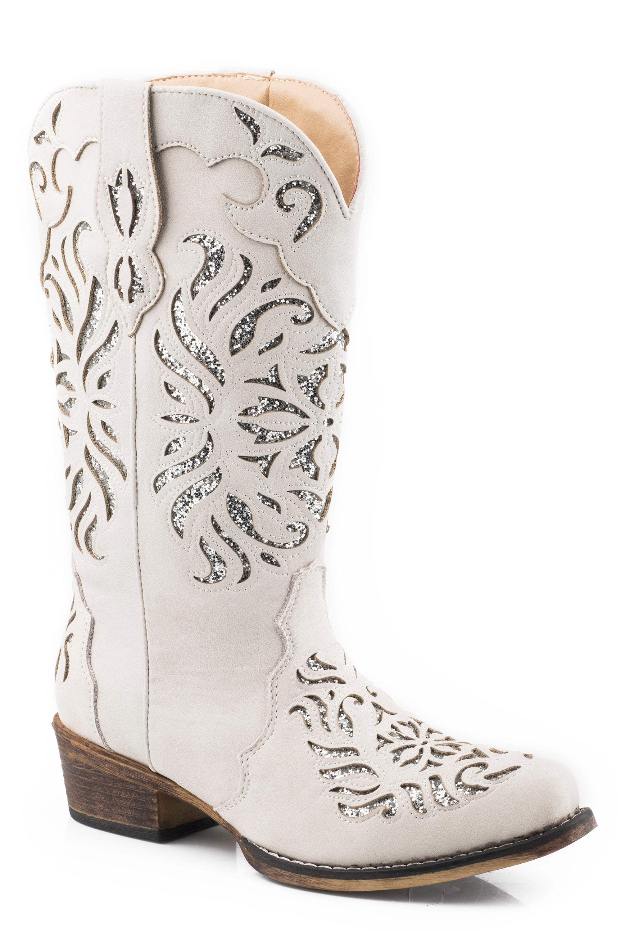 Roper Womens Vintage White Faux Leather - Roper - Flyclothing LLC