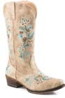Roper Womens Vintage Beige Faux Leather - Roper