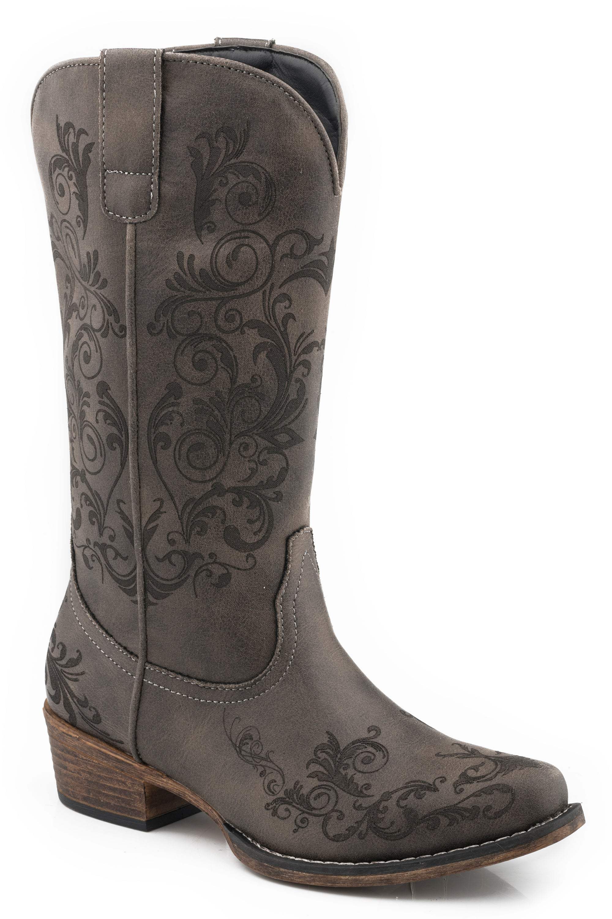 Roper Womens Vintage Black Faux Leather - Roper - Flyclothing LLC