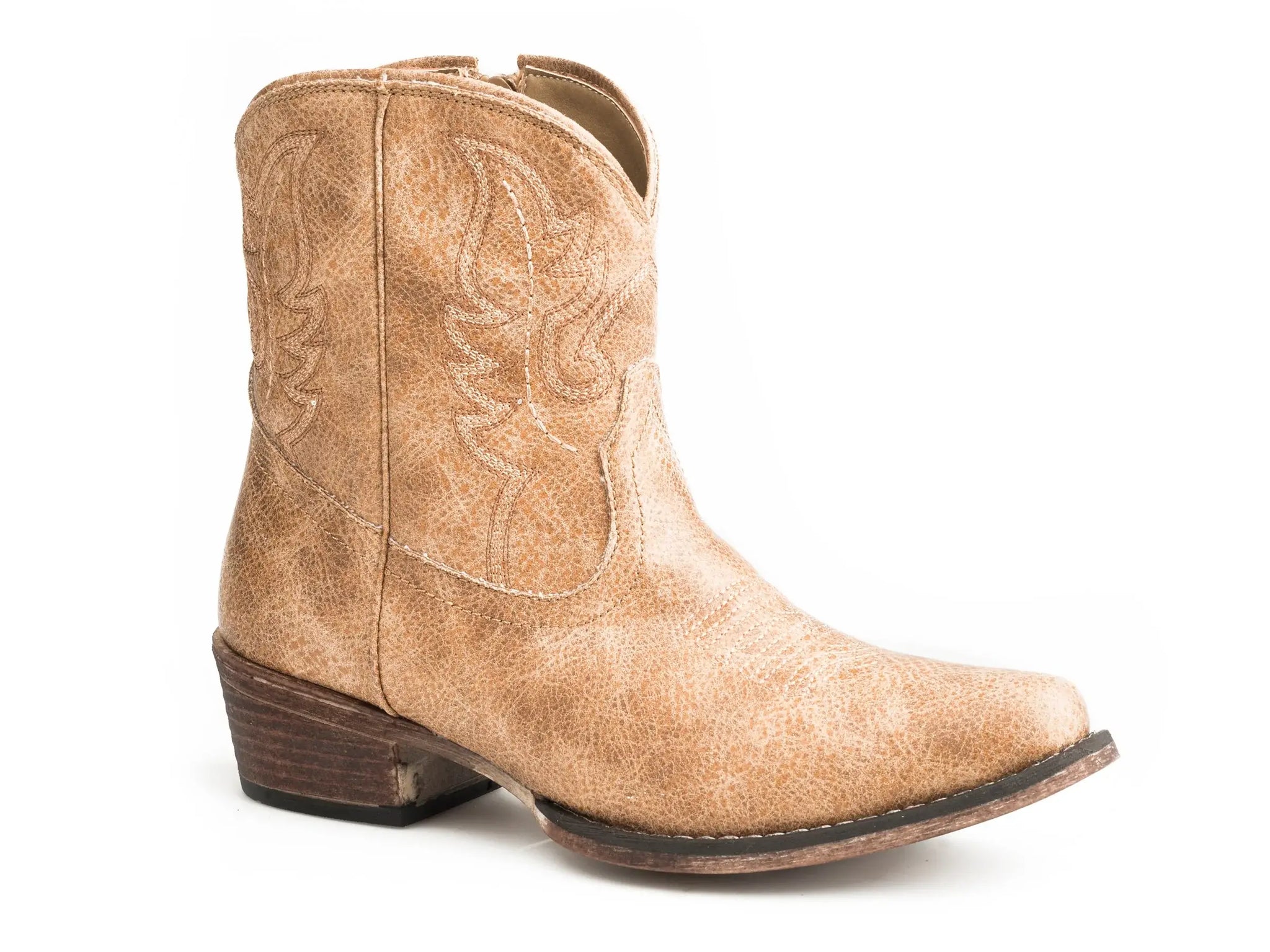 Roper Womens Beige Vintage Faux Leather - Roper - Flyclothing LLC