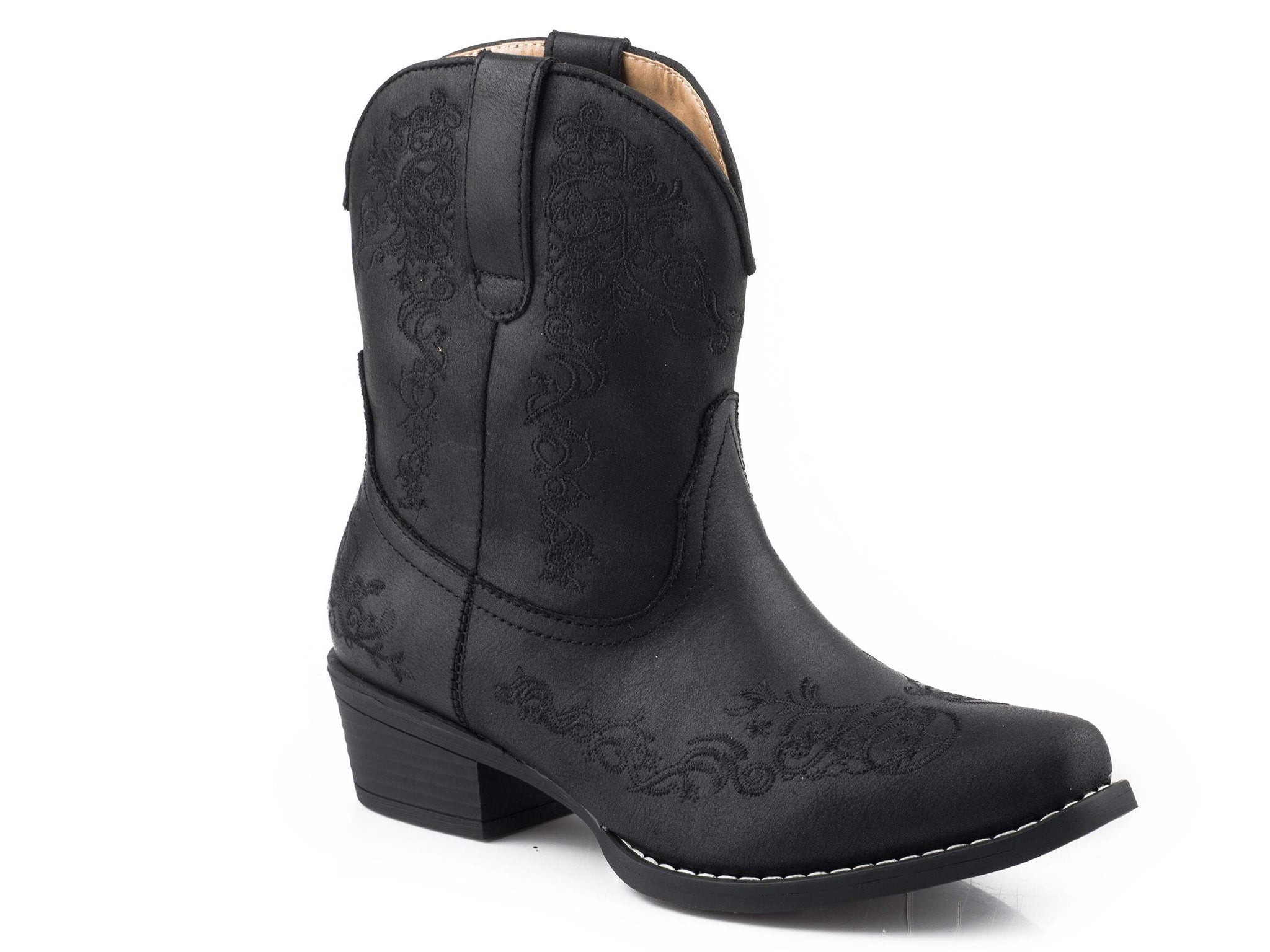 Roper Womens Black Vintage Faux Leather - Roper - Flyclothing LLC