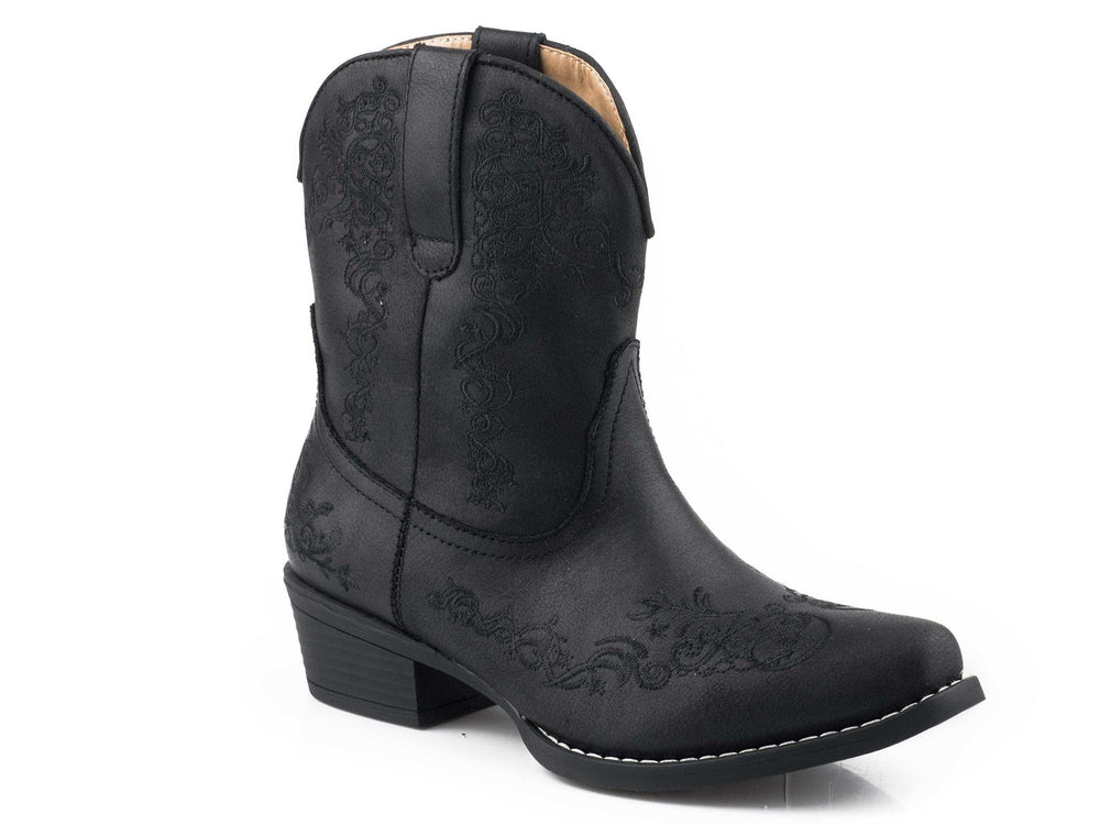 Roper Womens Black Vintage Faux Leather - Roper - Flyclothing LLC