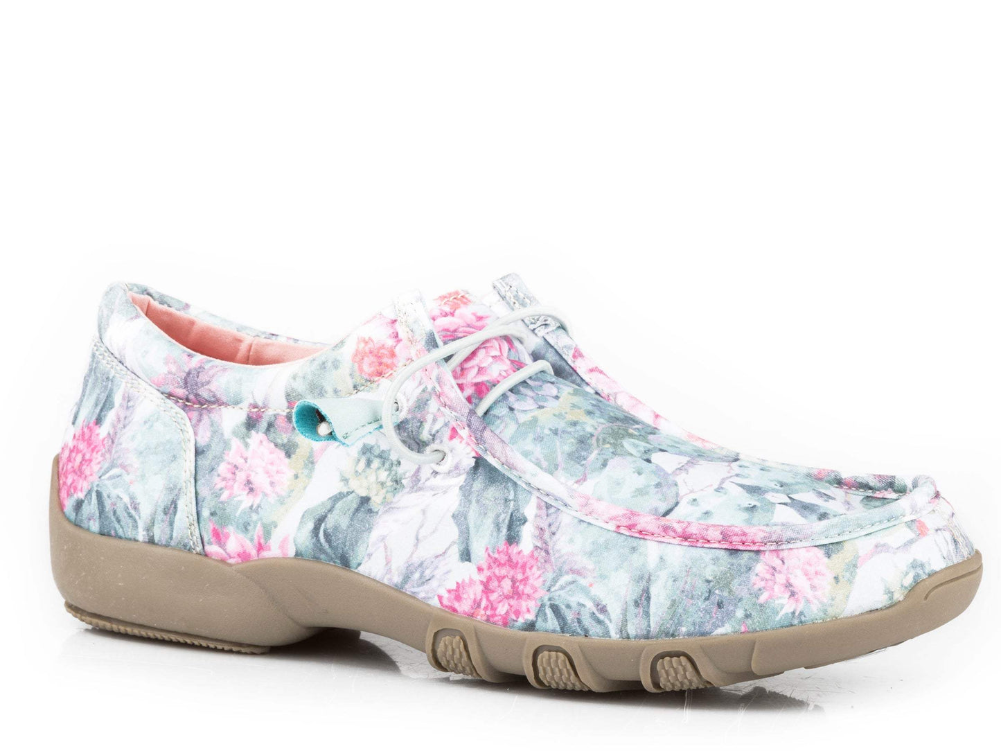 Roper Womens Green Cactus And Flower Canvas - Roper - Flyclothing LLC