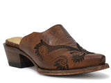 Roper Womens Waxy Tan Leather Boot - Roper