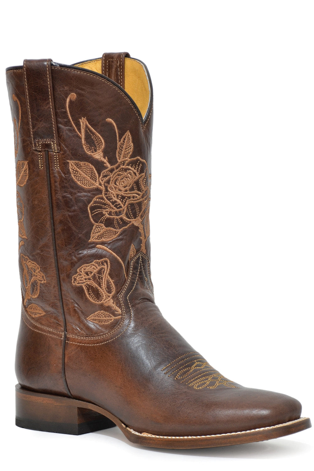 Roper Womens Marbled Brown Leather - Roper