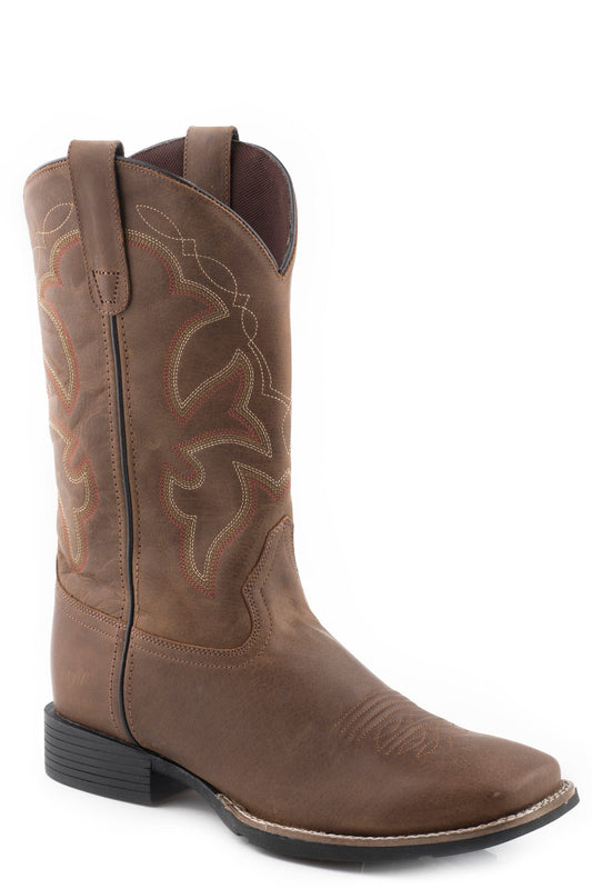 Roper Big Boys Tan Vintage Upper Leather - Roper