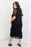 P & Rose Lovely Lace Full Size Tiered Dress - Trendsi - Flyclothing LLC