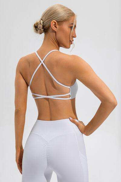 Crisscross Spaghetti Strap Active Cami - Trendsi - Flyclothing LLC
