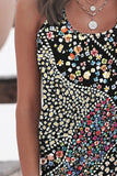 Ditsy Floral Wide Strap Tank - Trendsi
