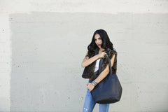 Kiko Leather Journalist Tote - Kiko