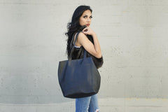 Kiko Leather Journalist Tote - Kiko