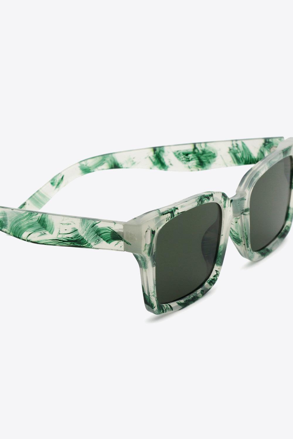 UV400 Polycarbonate Square Sunglasses - Flyclothing LLC
