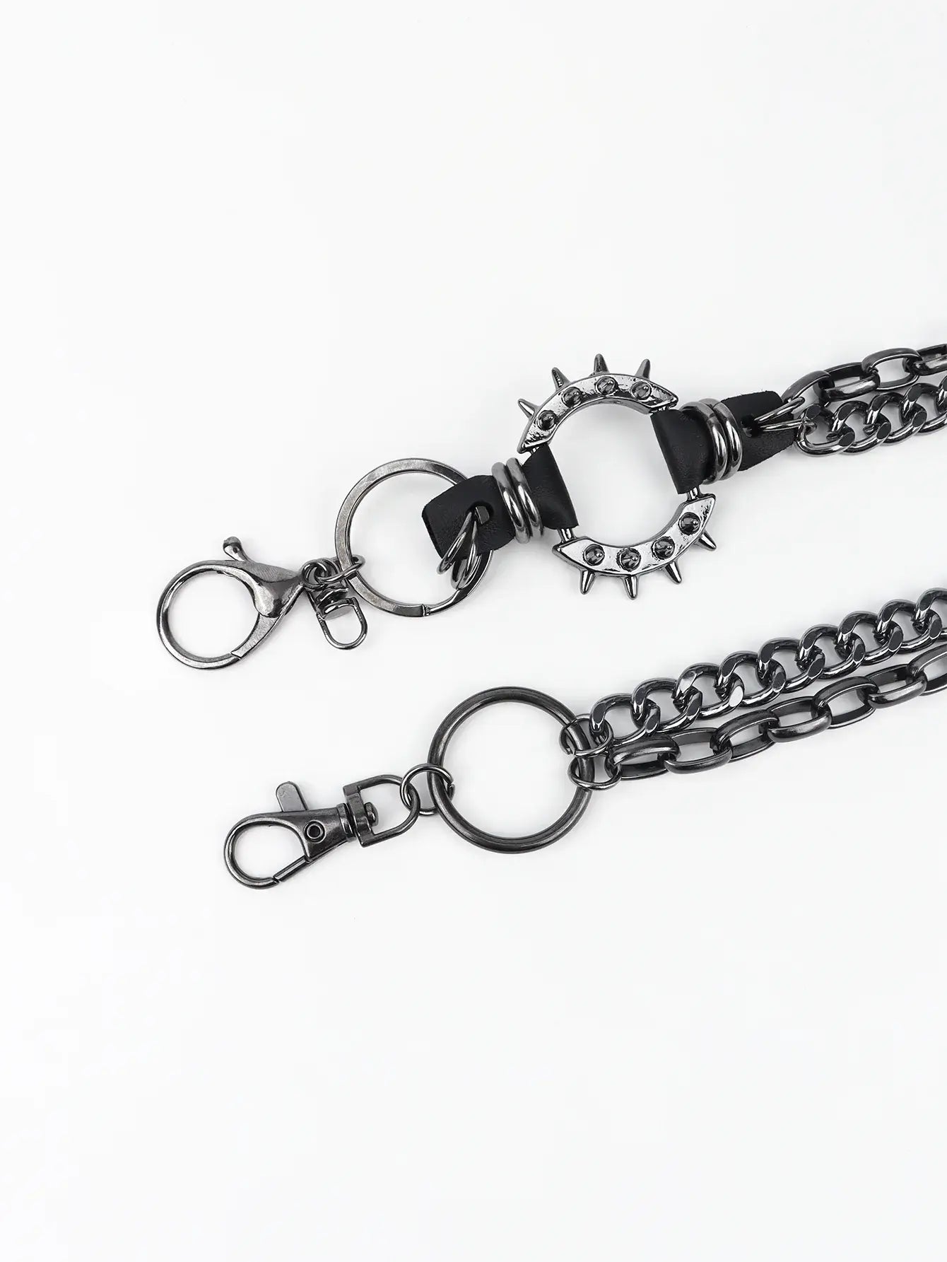Punk Aluminium Chain Belt - Trendsi - Flyclothing LLC