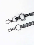 Punk Aluminium Chain Belt - Trendsi - Flyclothing LLC