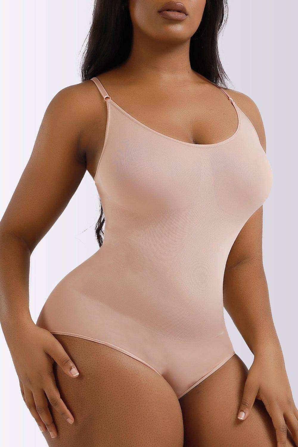 Full Size Spaghetti Strap Shaping Bodysuit - Trendsi - Flyclothing LLC