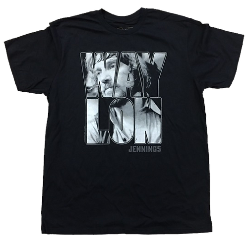Waylon Jennings Portrait T-Shirt - Flyclothing LLC