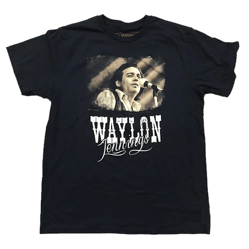 Waylon Jennings The Outlaw T-Shirt - Flyclothing LLC