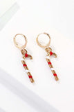 Christmas Theme Alloy Earrings - Trendsi - Flyclothing LLC