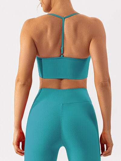 Spaghetti Strap Active Bra - Trendsi - Flyclothing LLC