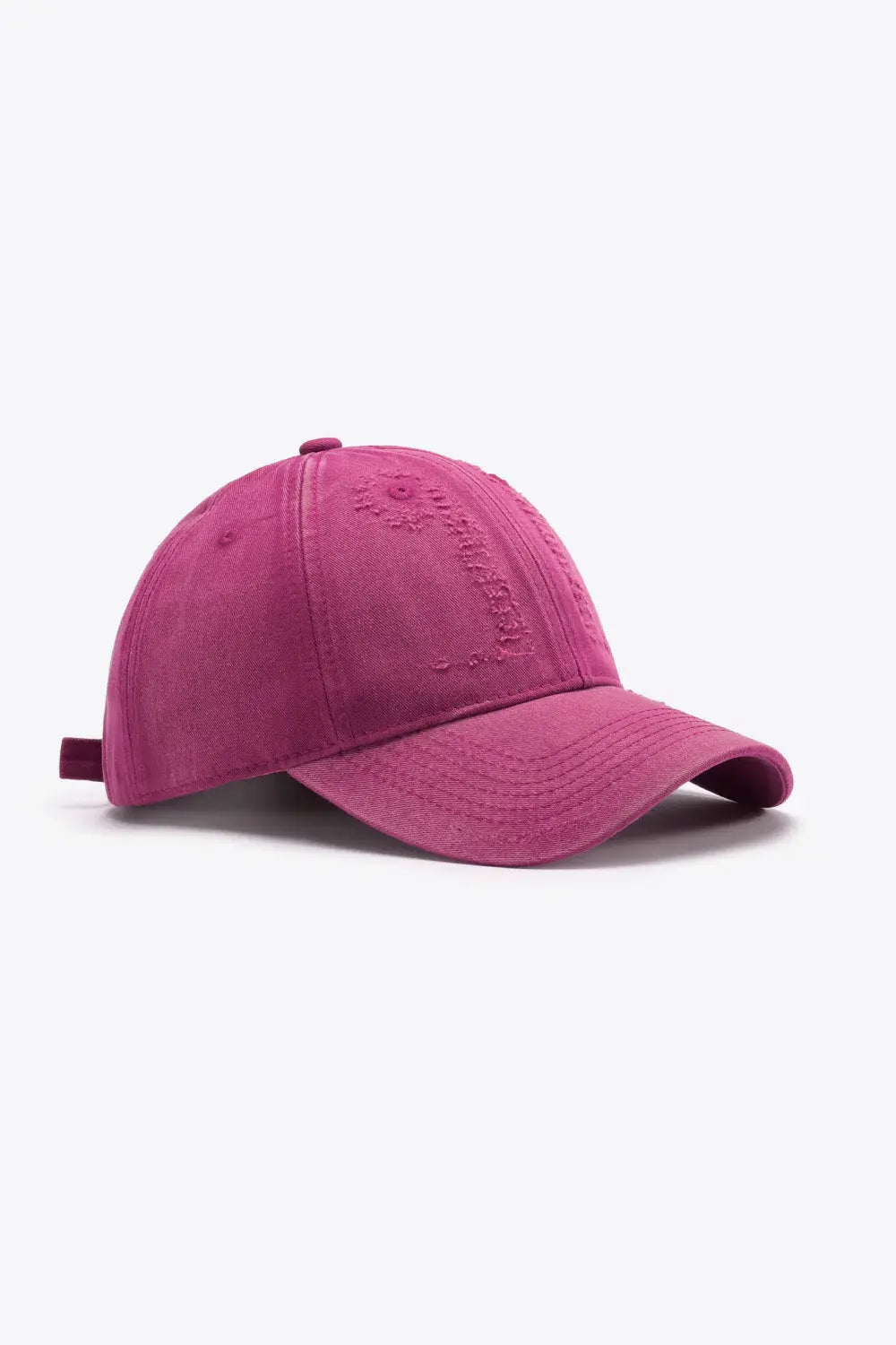 Distressed Adjustable Baseball Cap - Trendsi - Flyclothing LLC