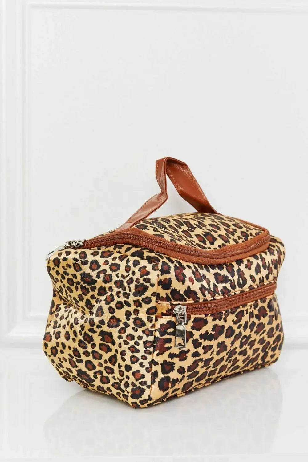 Printed Makeup Bag with Strap - Trendsi - Flyclothing LLC