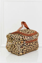 Printed Makeup Bag with Strap - Trendsi - Flyclothing LLC