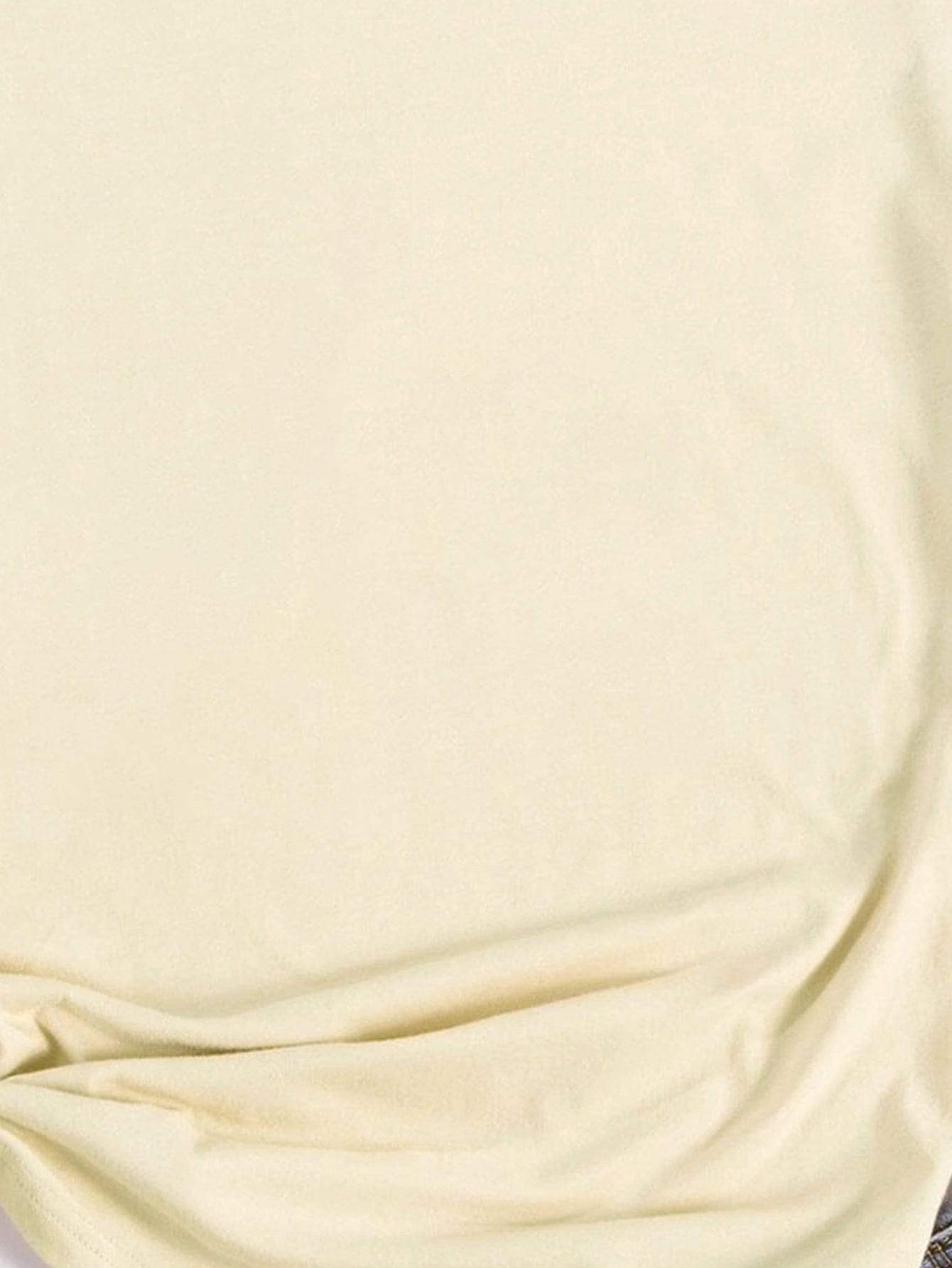 LUCKY Round Neck Short Sleeve T-Shirt - Trendsi - Flyclothing LLC